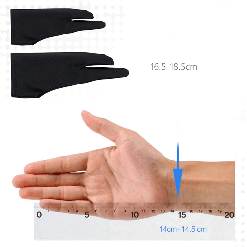 ARTIST GLOVE FOR DIGITAL DRAWING – Magnifico Beaux Arts